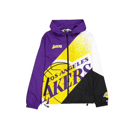 Los Angeles Lakers Sport Classics Color Block Windbreaker