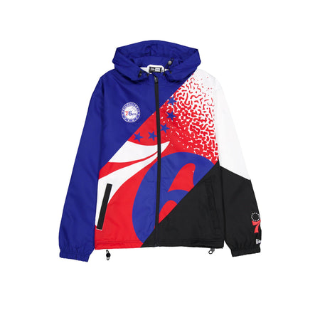 Philadelphia 76ers Sport Classics Color Block Windbreaker