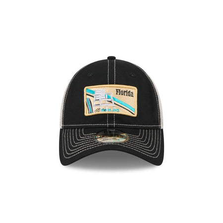 Miami Marlins State Souvenir 9TWENTY Trucker Hat