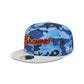 Atlanta Braves Blue Camo 59FIFTY Fitted Hat