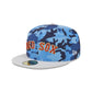 Boston Red Sox Blue Camo 59FIFTY Fitted Hat