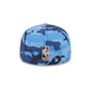 Golden State Warriors Blue Camo 59FIFTY Fitted Hat