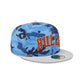 Chicago Bulls Blue Camo 59FIFTY Fitted