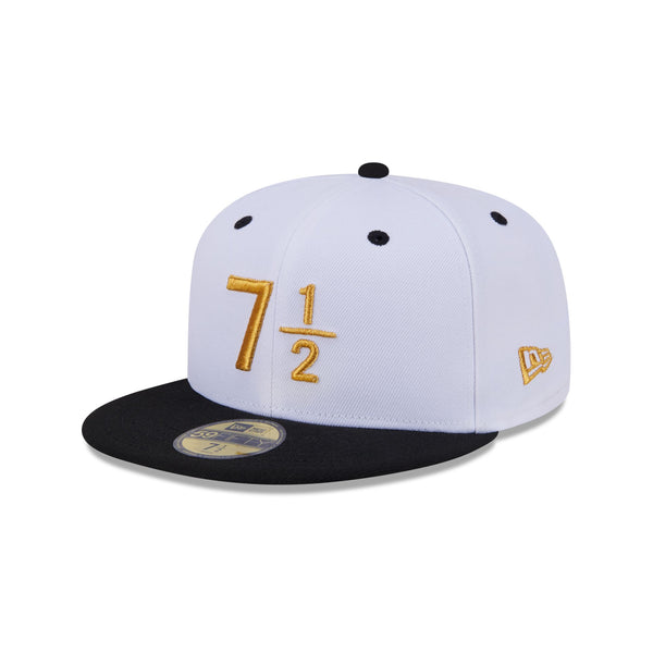 New Era Cap Signature Size White 59FIFTY Fitted