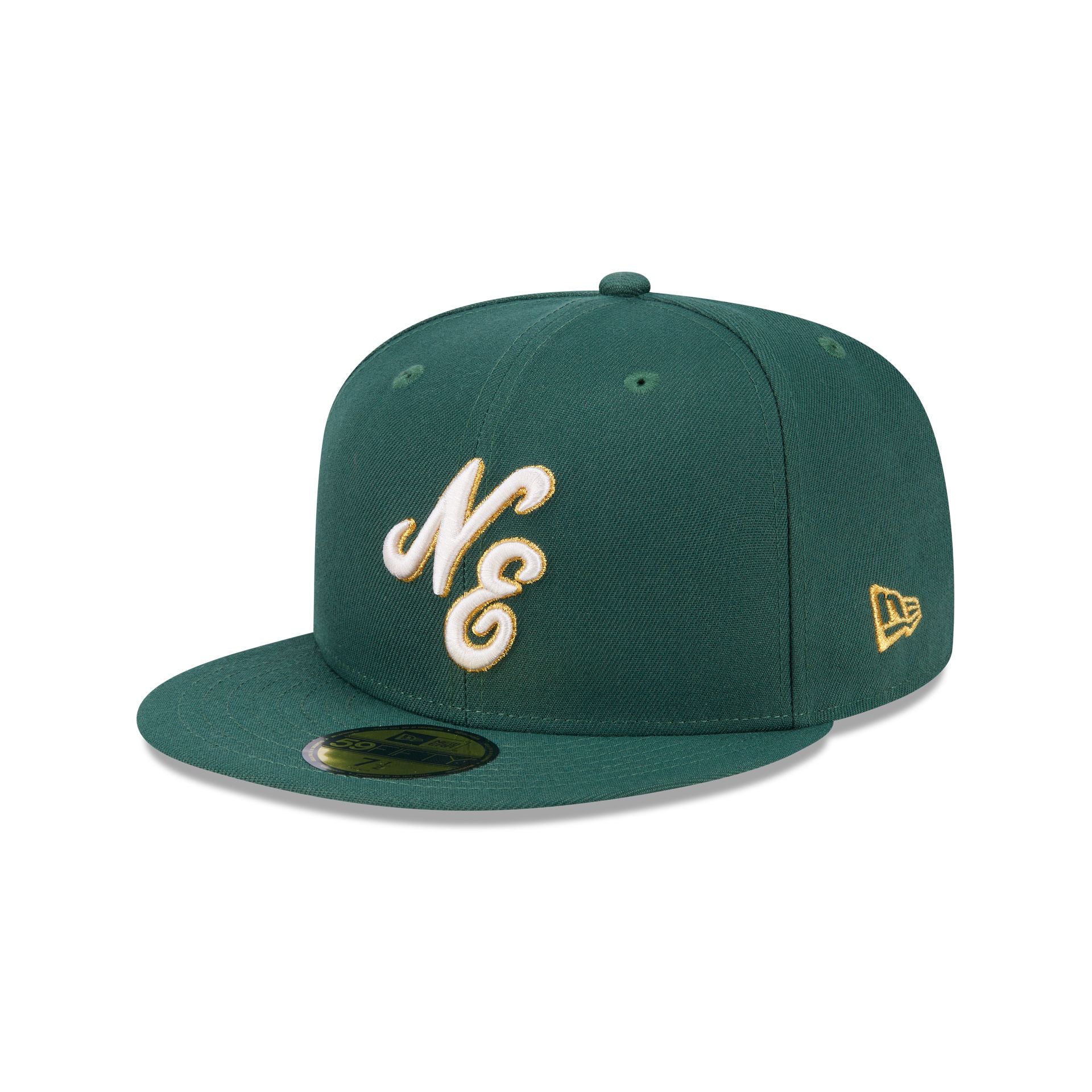 New Era Cap 70th Anniversary Green 59FIFTY Fitted