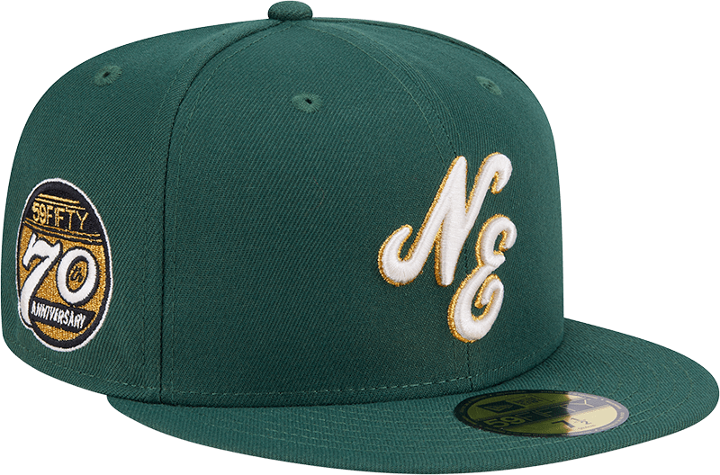 New Era Cap 70th Anniversary Green 59FIFTY Fitted