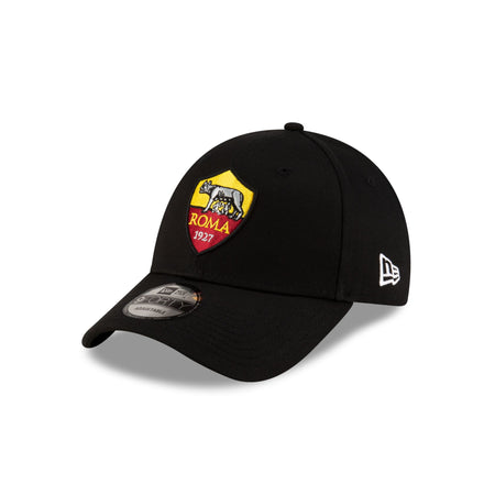 AS Roma Black Shield 9FORTY Adjustable Hat