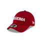 AS Roma Red Wordmark 9FORTY Adjustable Hat