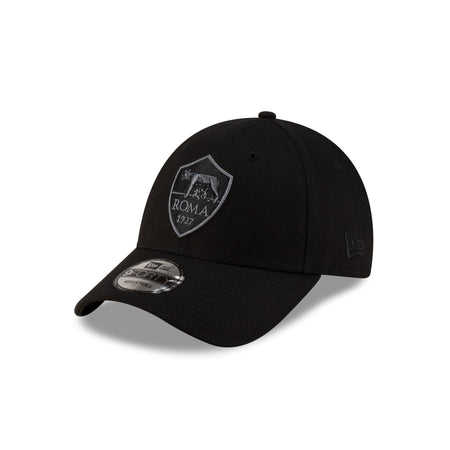 AS Roma Black 9FORTY Snapback Hat