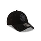 AS Roma Black 9FORTY Snapback Hat