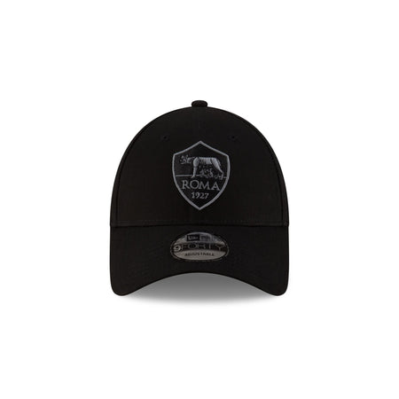 AS Roma Black 9FORTY Snapback Hat