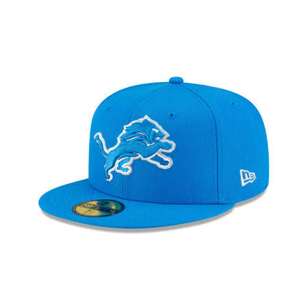 Detroit Lions Basic Blue 59FIFTY Fitted Hat