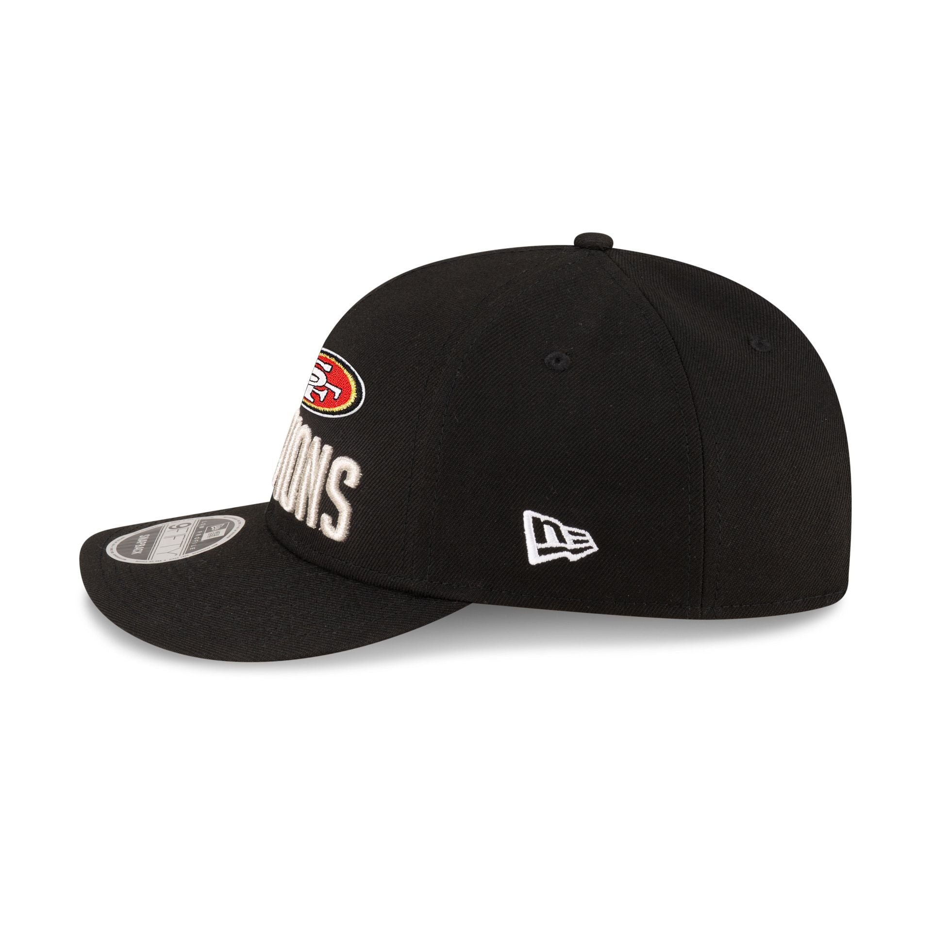 San Francisco 49ers 2023 Conference Champions Locker Room Low Profile  9FIFTY Snapback Hat