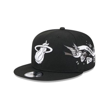 Miami Heat City Art 9FIFTY Snapback Hat