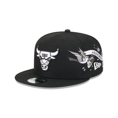 Chicago Bulls City Art 9FIFTY Snapback Hat