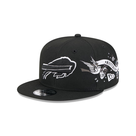 Buffalo Bills City Art 9FIFTY Snapback Hat