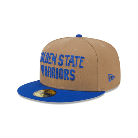 Golden State Warriors Classic 8-Bit Wordmark 59FIFTY Fitted Hat