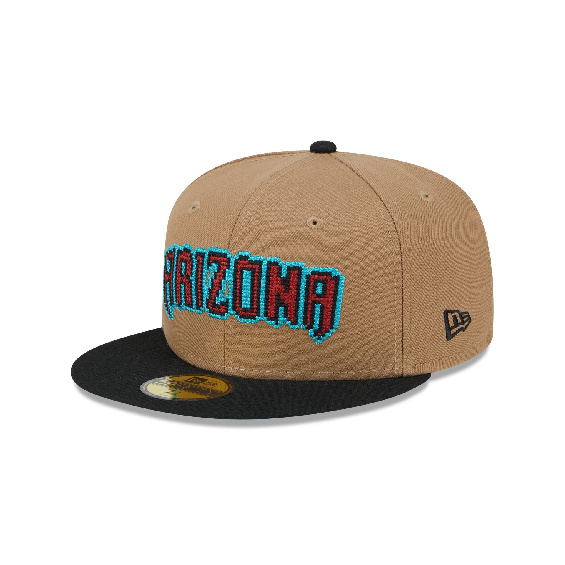 Arizona Diamondbacks Classic 8-Bit Wordmark 59FIFTY Fitted Hat – New ...