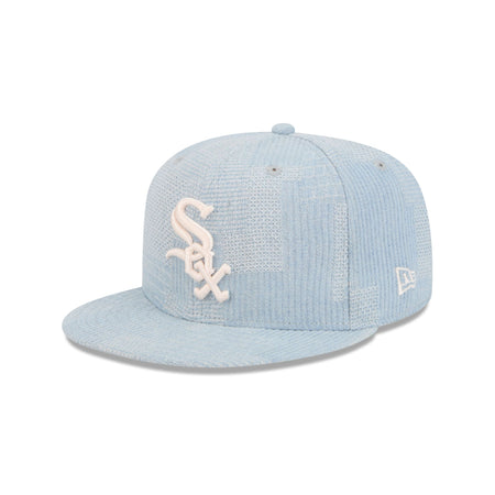 Chicago White Sox Denim Patchwork 9FIFTY Snapback Hat