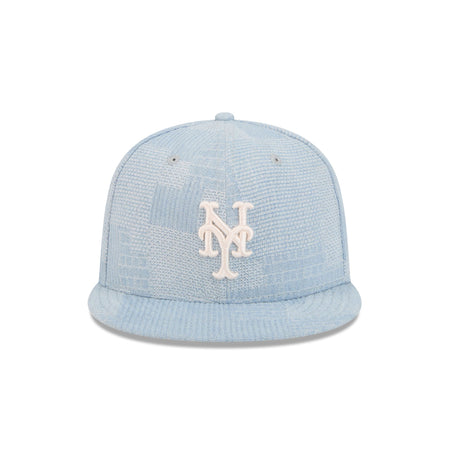 New York Mets Denim Patchwork 9FIFTY Snapback Hat