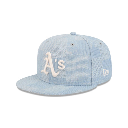 Oakland Athletics Denim Patchwork 9FIFTY Snapback Hat