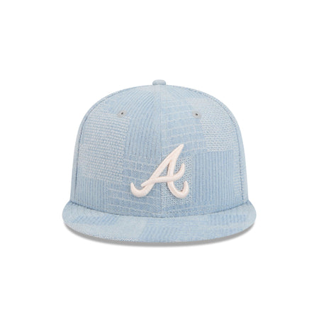 Atlanta Braves Denim Patchwork 9FIFTY Snapback Hat