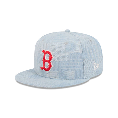 Boston Red Sox Denim Patchwork 9FIFTY Snapback Hat