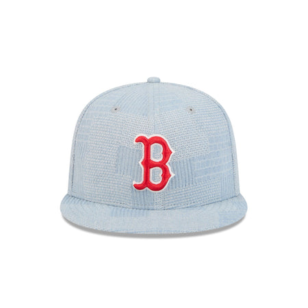 Boston Red Sox Denim Patchwork 9FIFTY Snapback Hat