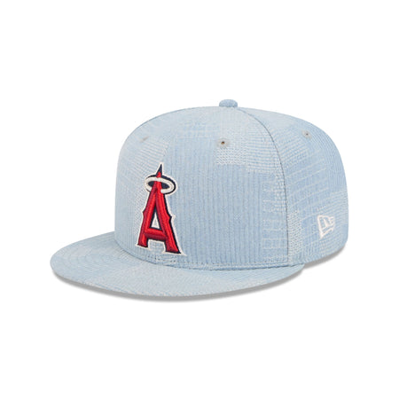 Los Angeles Angels Denim Patchwork 9FIFTY Snapback Hat