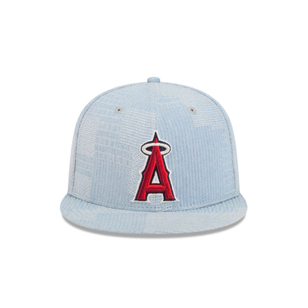 Los Angeles Angels Denim Patchwork 9FIFTY Snapback Hat