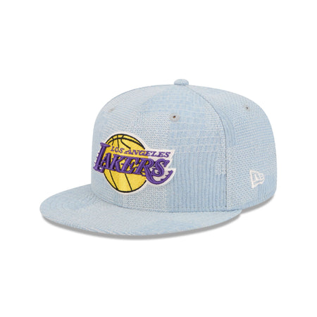 Los Angeles Lakers Denim Patchwork 9FIFTY Snapback Hat