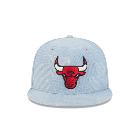 Chicago Bulls Denim Patchwork 9FIFTY Snapback Hat