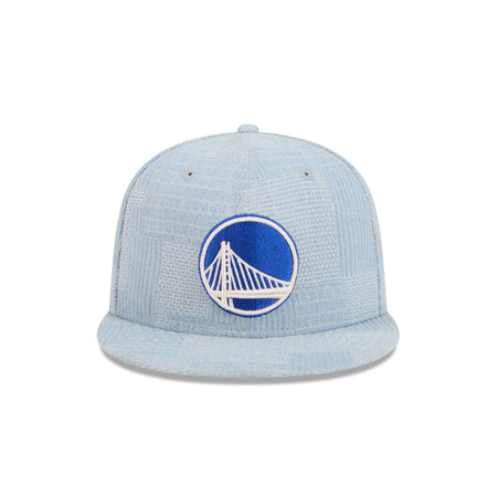 Golden State Warriors Denim Patchwork 9FIFTY Snapback Hat