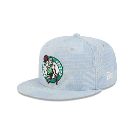 Boston Celtics Denim Patchwork 9FIFTY Snapback Hat