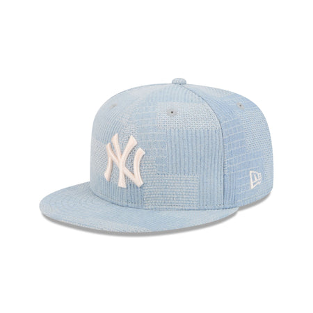 New York Yankees Denim Patchwork 9FIFTY Snapback Hat