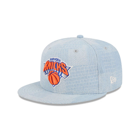 New York Knicks Denim Patchwork 9FIFTY Snapback Hat