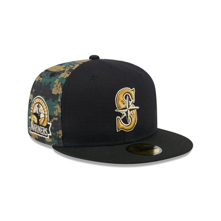 Seattle Mariners Digi Camo 59FIFTY Fitted Hat