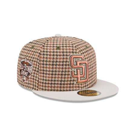 San Diego Padres Houndstooth 59FIFTY Fitted Hat