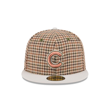 Chicago Cubs Houndstooth 59FIFTY Fitted Hat