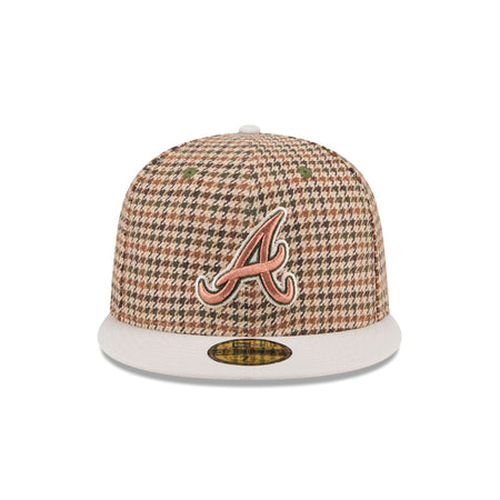 Atlanta Braves Houndstooth 59FIFTY Fitted Hat