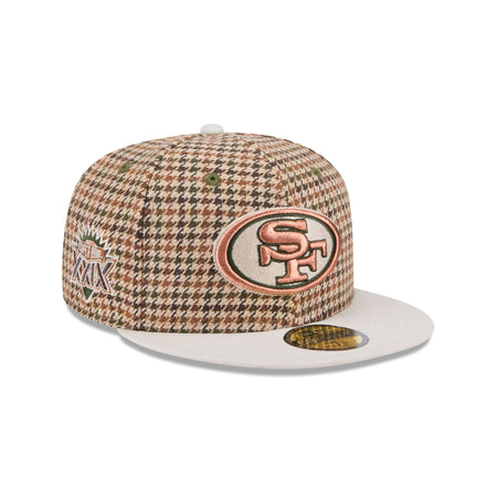 San Francisco 49ers Houndstooth 59FIFTY Fitted Hat