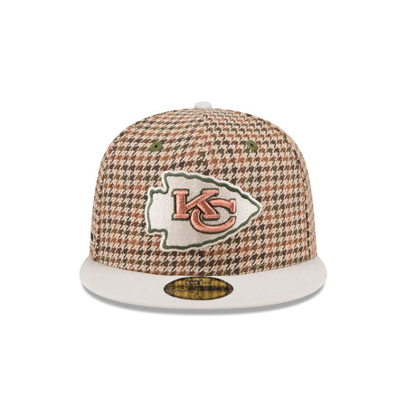 Kansas City Chiefs Houndstooth 59FIFTY Fitted Hat