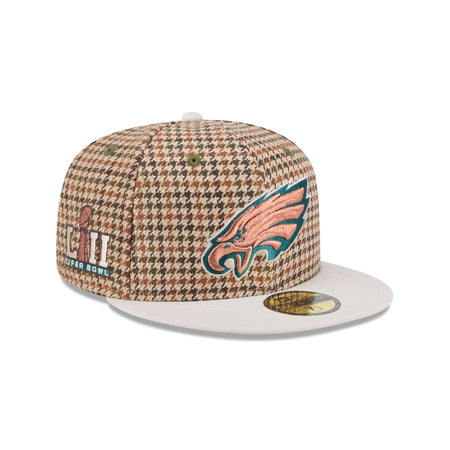 Philadelphia Eagles Houndstooth 59FIFTY Fitted Hat