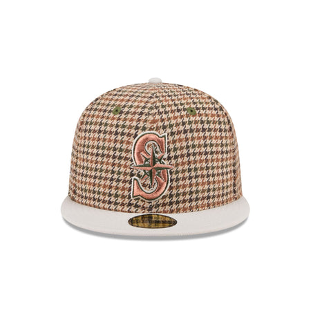 Seattle Mariners Houndstooth 59FIFTY Fitted Hat