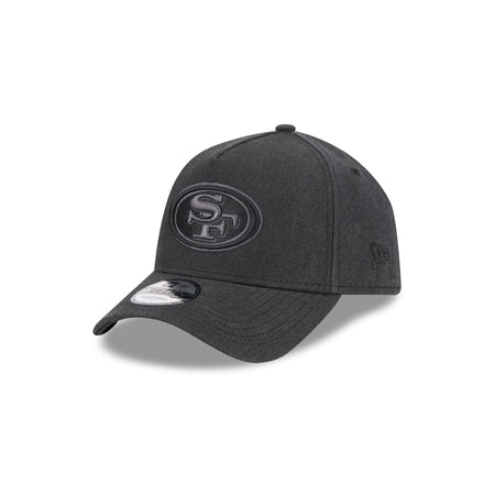 San Francisco 49ers Logo Essentials Black 9FORTY A-Frame Snapback Hat