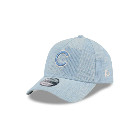 Chicago Cubs Logo Essentials Denim 9FORTY A-Frame Snapback Hat