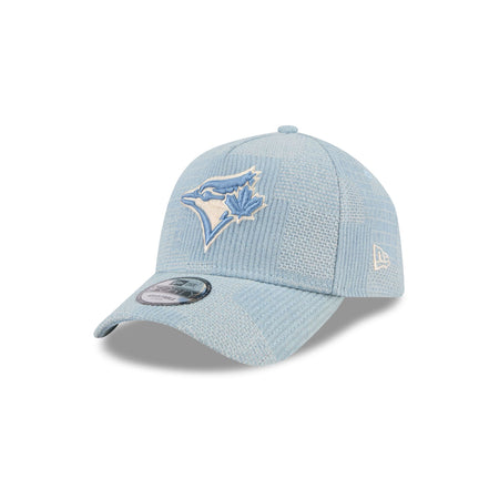 Toronto Blue Jays Logo Essentials Denim 9FORTY A-Frame Snapback Hat