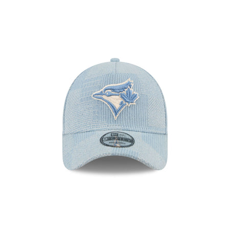 Toronto Blue Jays Logo Essentials Denim 9FORTY A-Frame Snapback Hat