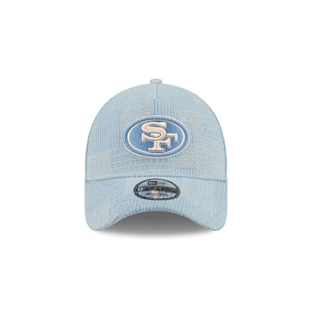 San Francisco 49ers Logo Essentials Denim 9FORTY A-Frame Snapback Hat