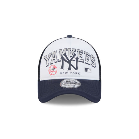 New York Yankees Sport Classics 9FORTY A-Frame Trucker Hat